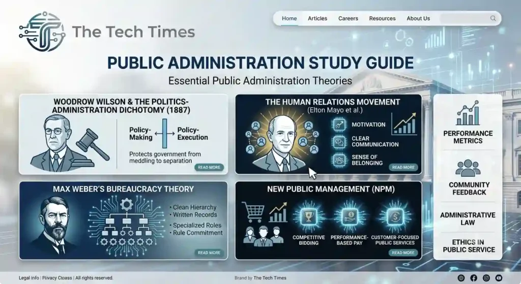 The Tech Times: Public Administration Guide