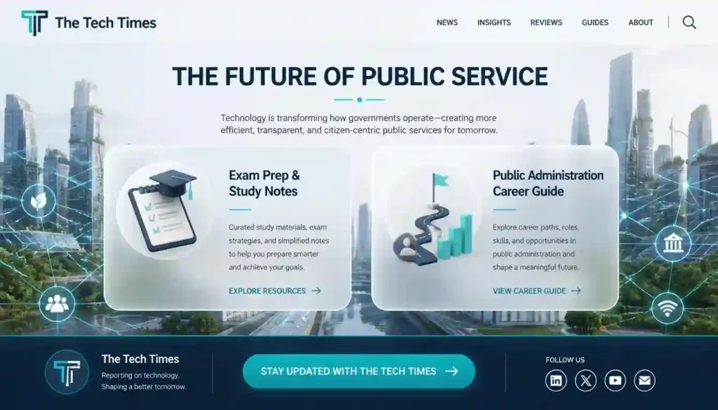 The Tech Times: Public Administration Guide